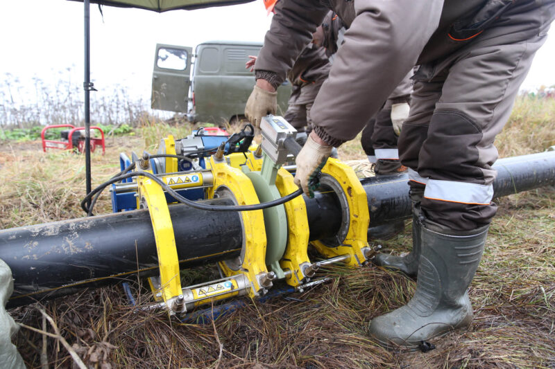 К четырем населенным пунктам Калязинского района началось строительство межпоселкового газопровода