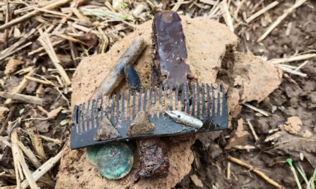 В Тверской области найдено захоронение советского солдата В Тверской области найдено захоронение советского солдата