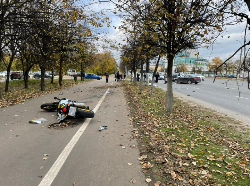 В Твери завели уголовное дело из-за гибели в аварии водителя мотоцикла