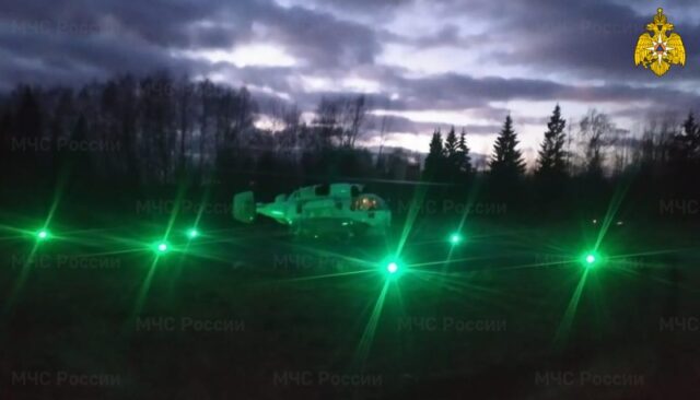 Вертолет санавиации МЧС совершил вылет в Ржев