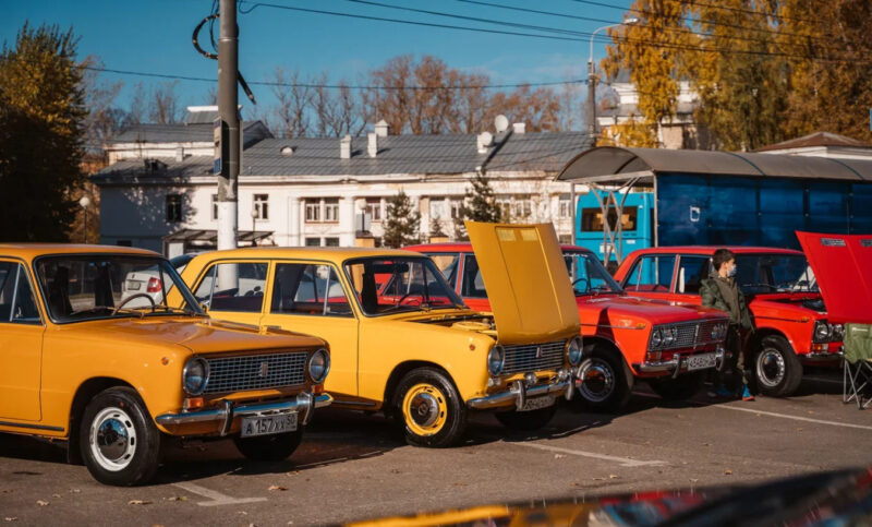Фоторепортаж: закрытие сезона Тверского Ретро клуба