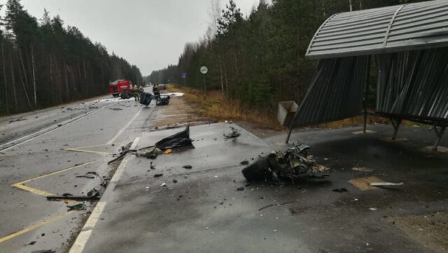 В Тверской области в страшной аварии погиб человек