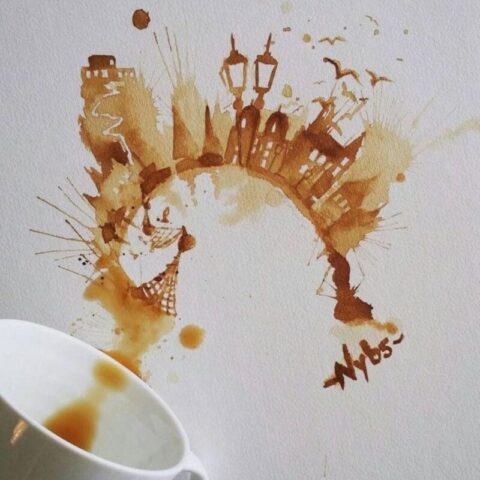"Кофейная живопись": тверичан приглашают на ароматный мастер-класс