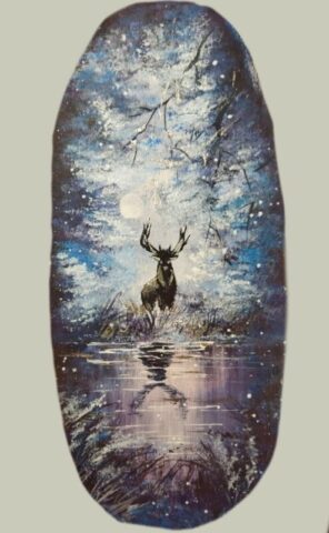 Жителей Твери приглашают порисовать на срезе дерева