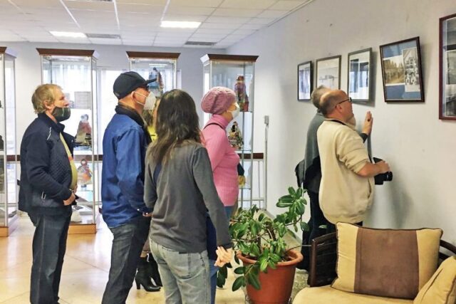 В Конаковском районе открылась выставка "Мозаика истории"