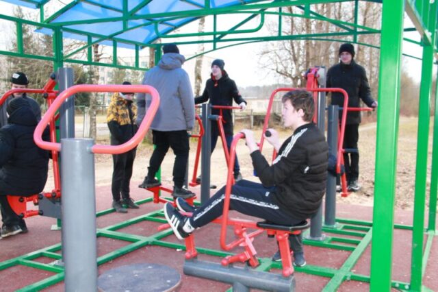 В городе Нелидово сдали в эксплуатацию новую спортивную площадку