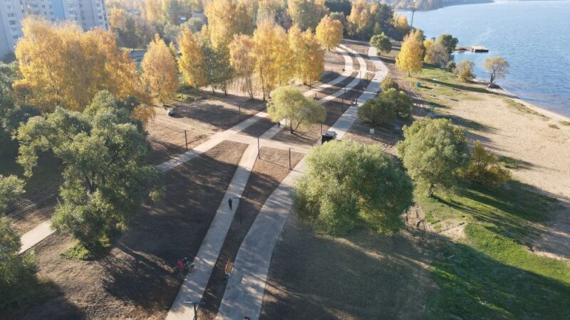 В Конаково торжественно презентовали новое городское пространство В Конаково торжественно презентовали новое городское пространство