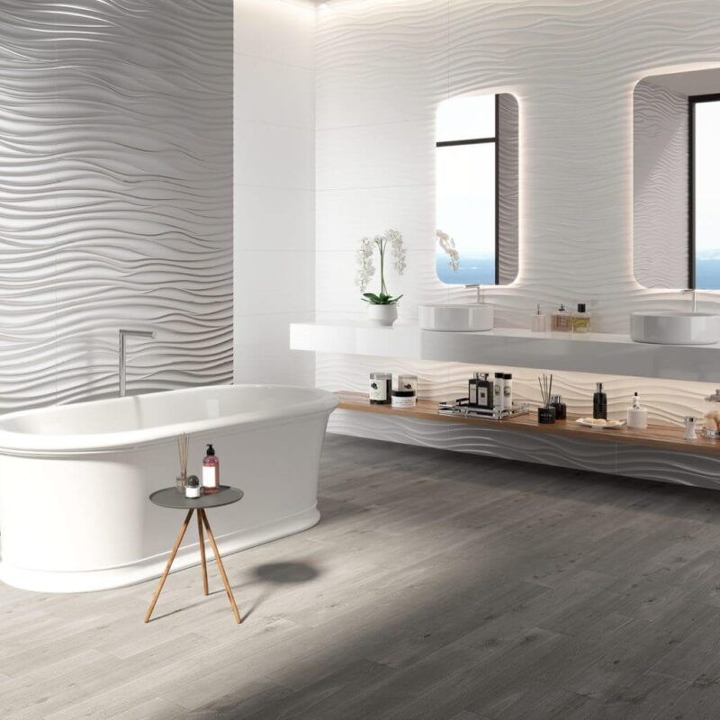 Оригинальное решение для дизайна помещений с плиткой Aparici Norway