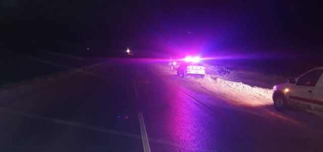 В Тверской области на М-9 автомобиль BMW вылетел в кювет