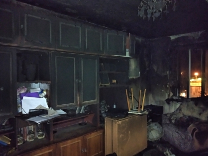 Пожар в Тверской области унес жизнь мужчины