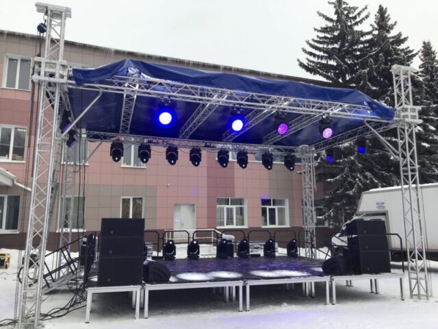 В тверском Дворце культуры появился сценический мобильный комплекс