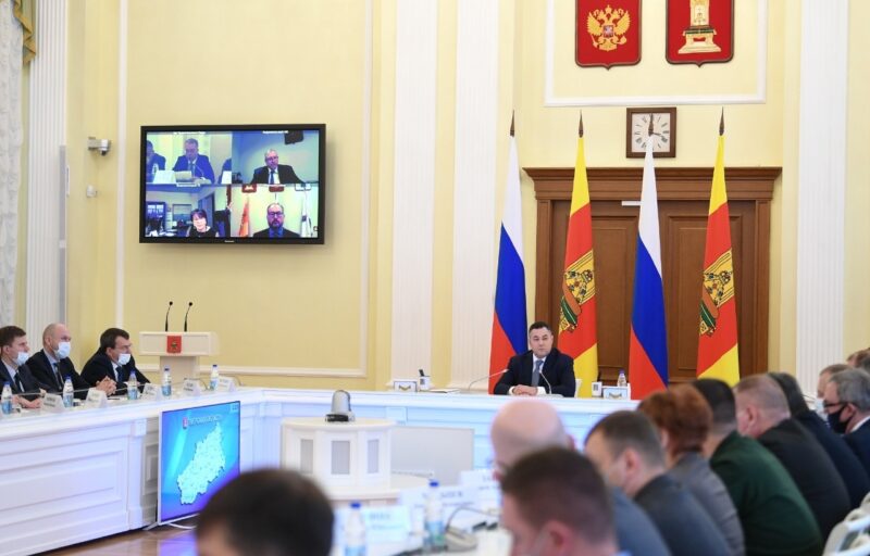 Игорь Руденя обсудил обеспечение безопасности в праздничные дни с главами муниципалитетов