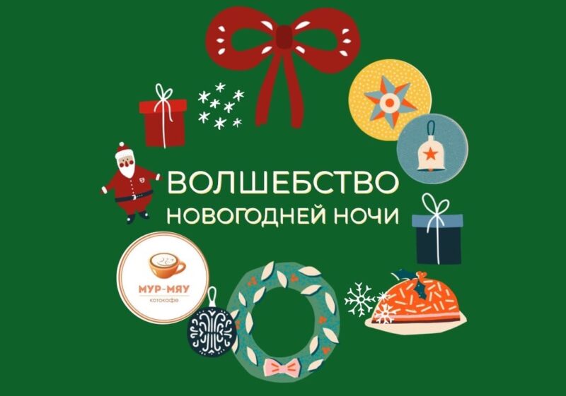 Котокафе "Мур-мяу" приглашает на предновогодний концерт