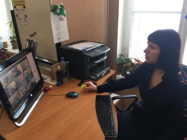 В Вышнем Волочке прошла видеоконференция по безопасности дорожного движения