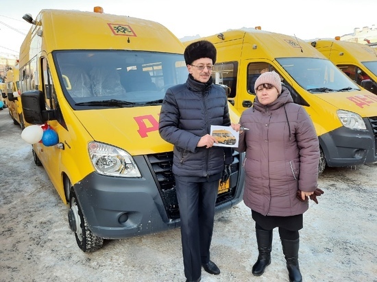 В Оленинском округе самая дальняя школа получилась новый автобус