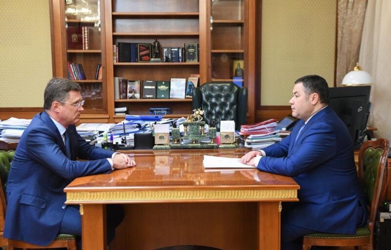 Игорь Руденя провел рабочую встречу с заместителем председателя Правительства РФ