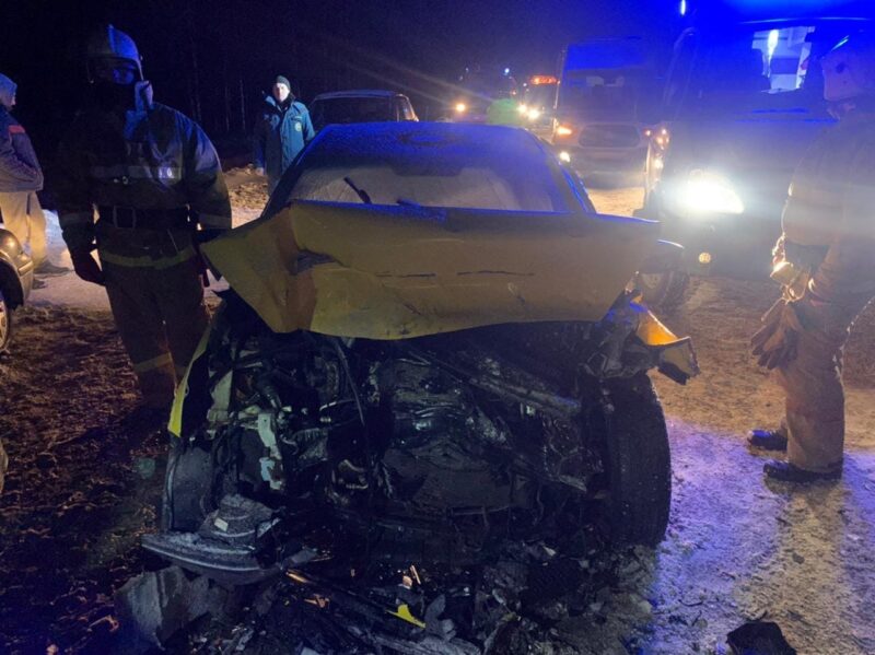 В Тверской области в аварии пострадало трое взрослых и трое детей В Тверской области в аварии пострадало трое взрослых и трое детей