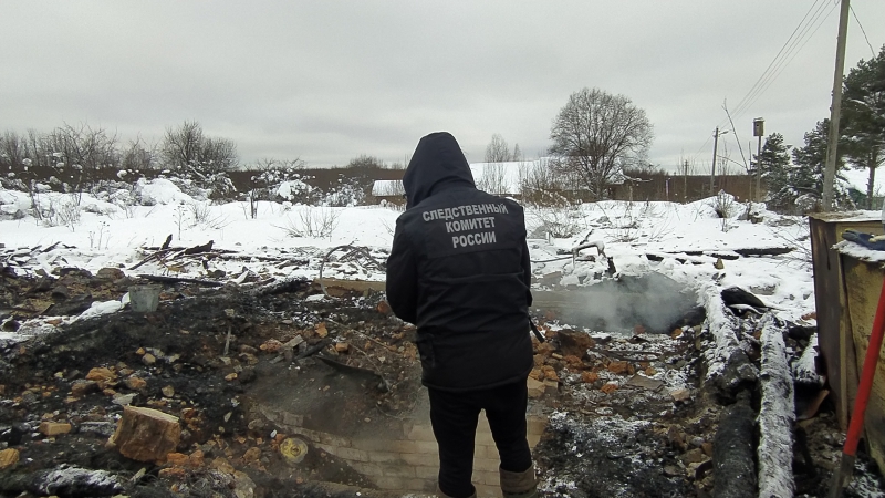 В Тверской области на месте тушения пожара обнаружили останки человека В Тверской области на месте тушения пожара обнаружили останки человека