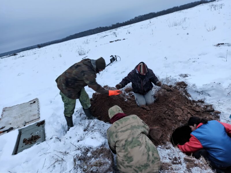В Тверской области поисковики нашли первого солдата в этом году