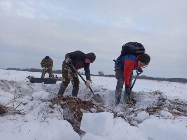 В Тверской области поисковики нашли первого солдата в этом году