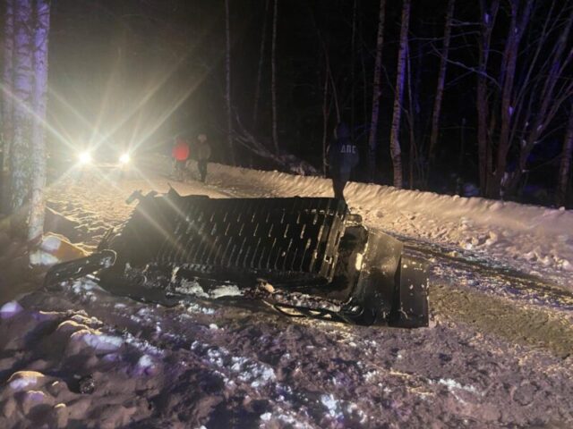 В Кимрском районе в аварии погиб водитель снегохода