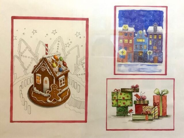 В тверской Горьковке продолжает работу выставка скетчей