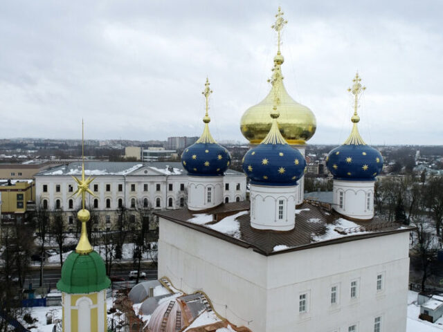 Игорь Руденя обсудил продолжение строительных работ в тверском Спасо-Преображенском соборе