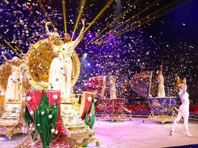 На Рождество в Тверской области продолжаются новогодние представления