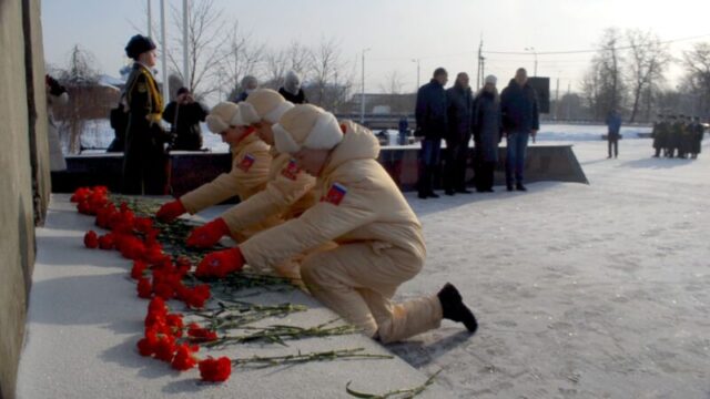 Тверь отмечает 79-летие разгрома немецко-фашистских захватчиков в Сталинградской битве Тверь отмечает 79-летие разгрома немецко-фашистских захватчиков в Сталинградской битве