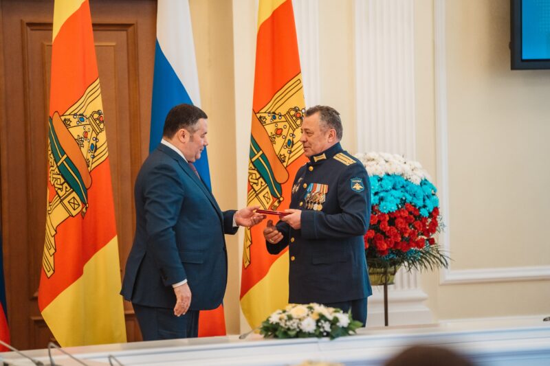 Игорь Руденя накануне Дня защитника Отечества вручил государственные и региональные награды Игорь Руденя накануне Дня защитника Отечества вручил государственные и региональные награды