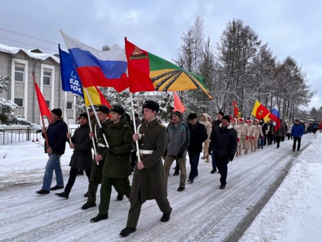 В Оленине отметили День защитника Отечества
