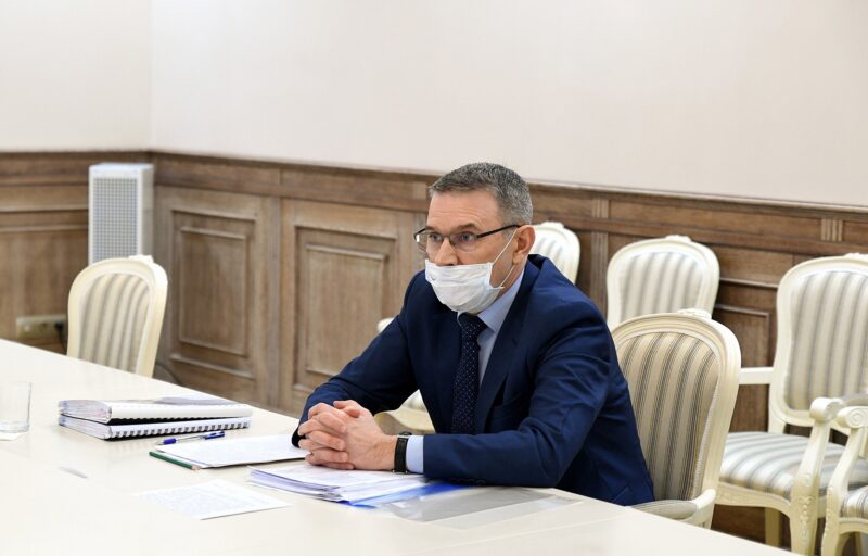 Игорь Руденя обсудил с Игорем Павловым строительство Бежецкой центральной районной больницы