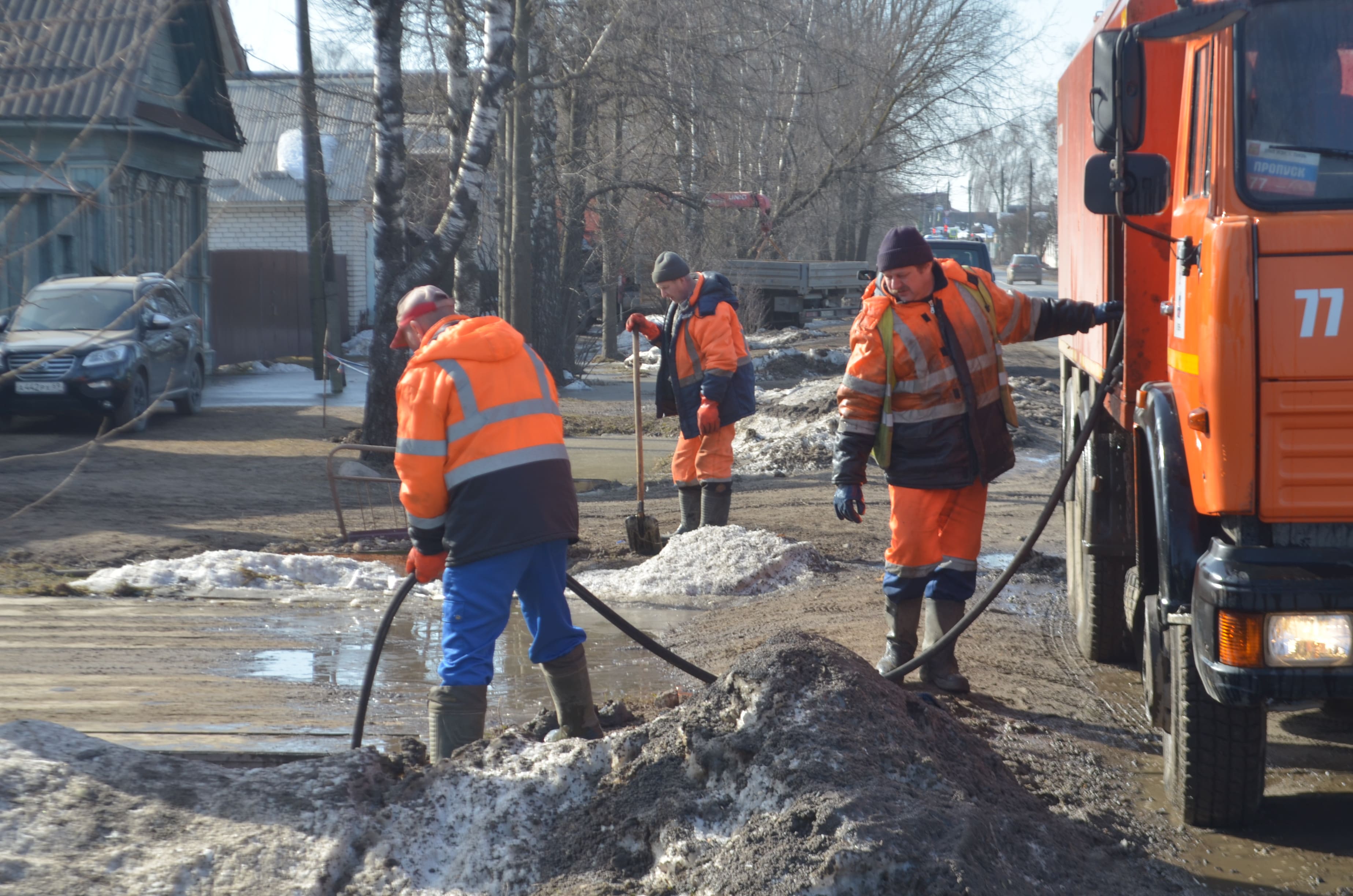 В Твери проводятся противопаводковые мероприятия