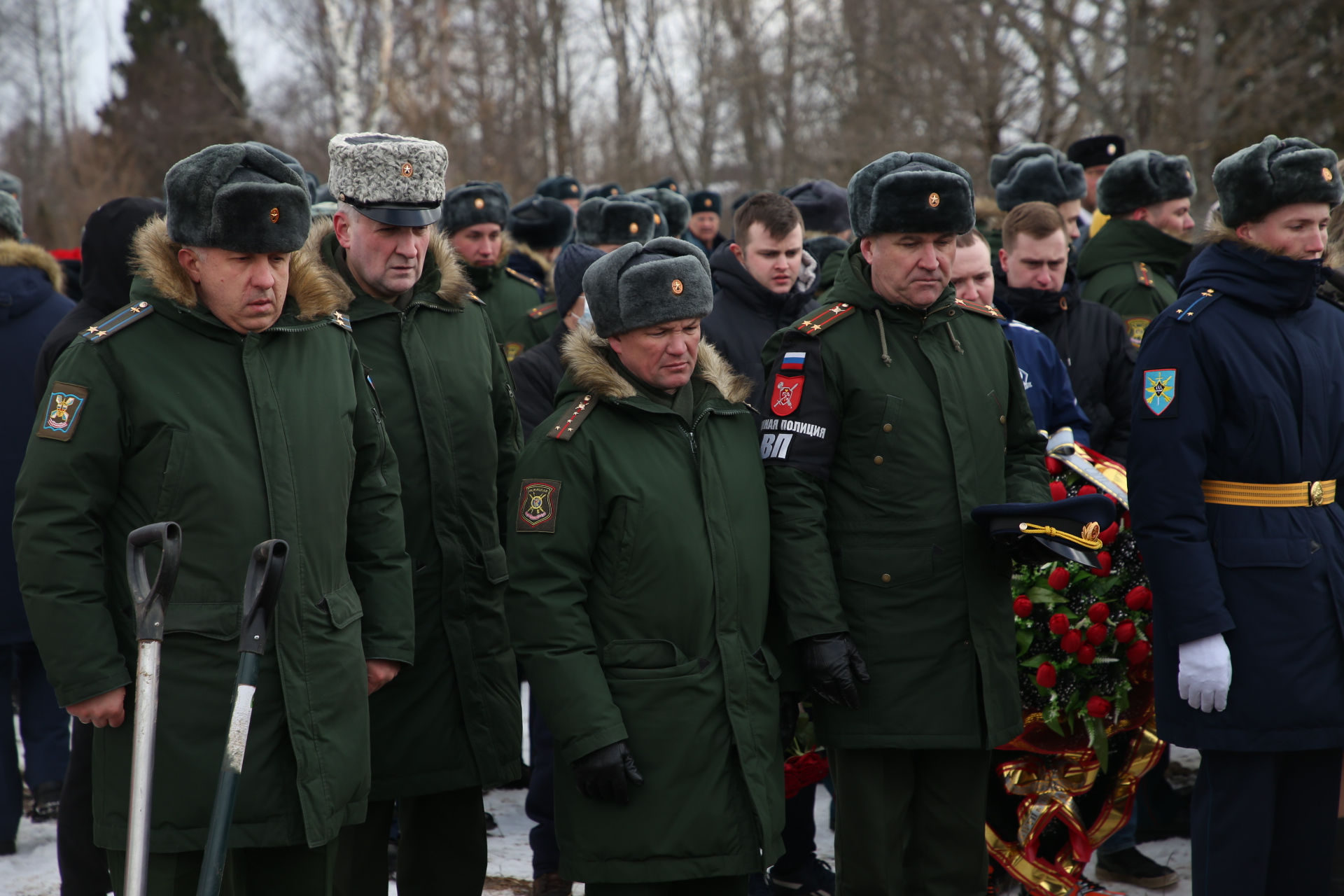В Бологое простились с погибшим в ходе спецоперации на Украине военнослужащим Павлом Яковлевым