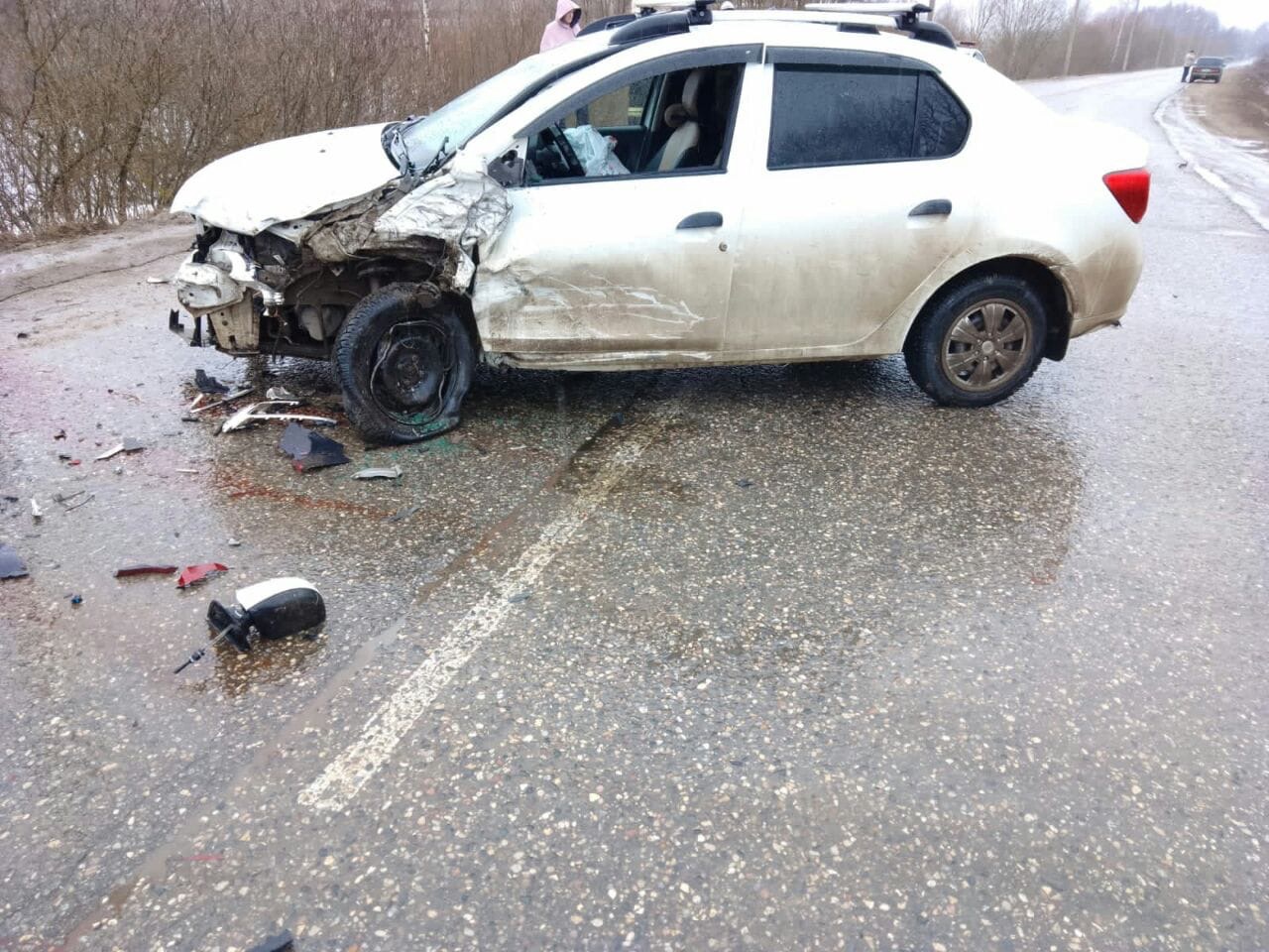 В Тверской области при столкновении двух Рено пострадали водитель и пассажир В Тверской области при столкновении двух Рено пострадали водитель и пассажир
