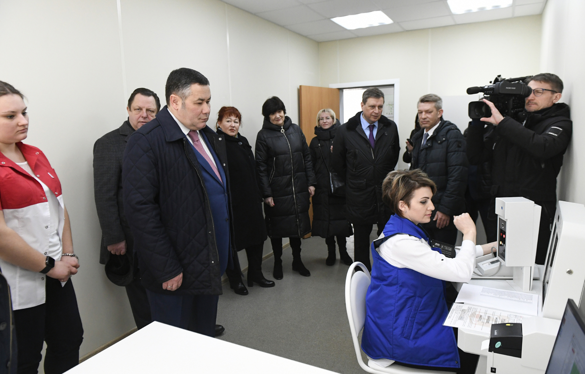 Игорь Руденя ознакомился с работой подразделения Верхневолжского АТП в Кимрах