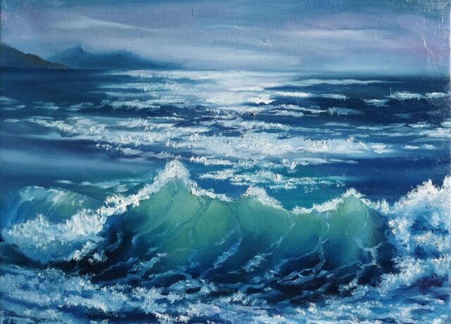 Жителей Твери приглашают нарисовать море пальцами Жителей Твери приглашают нарисовать море пальцами