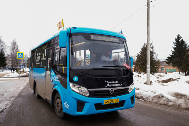 За неделю «Транспорт Верхневолжья» перевез порядка 30 тысяч пассажиров в Конаковском районе