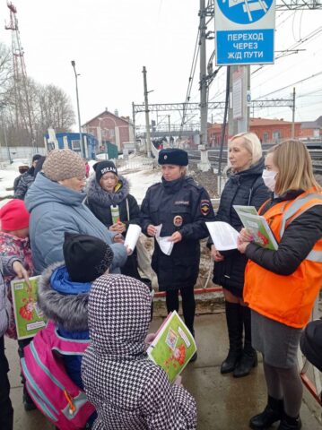 В городе Тверской области подросткам рассказали о травматизме на железной дороге