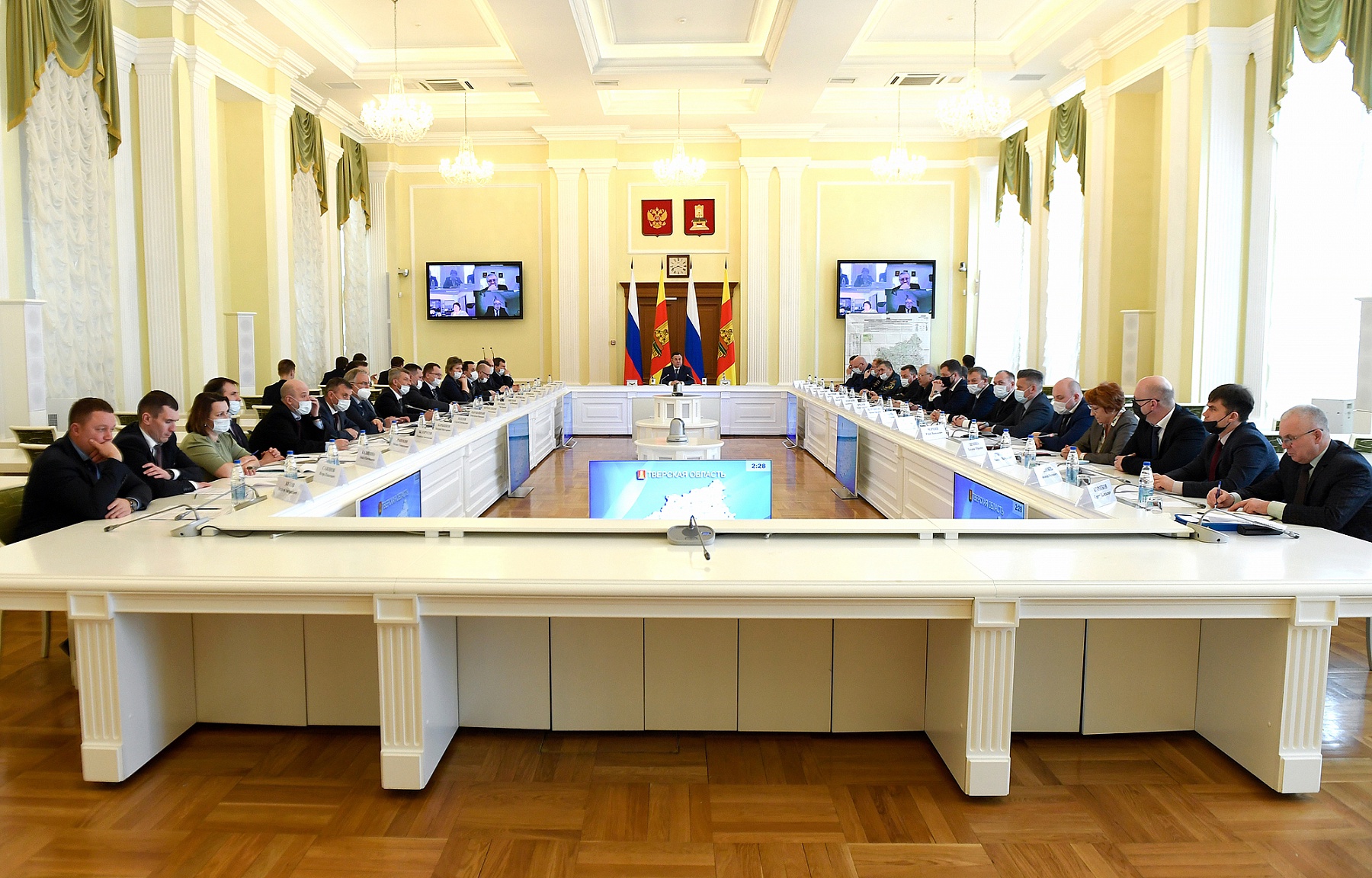 Игорь Руденя поставил перед главами муниципалитетов задачи по безаварийному прохождению половодья и обеспечению безопасности в пожароопасный период