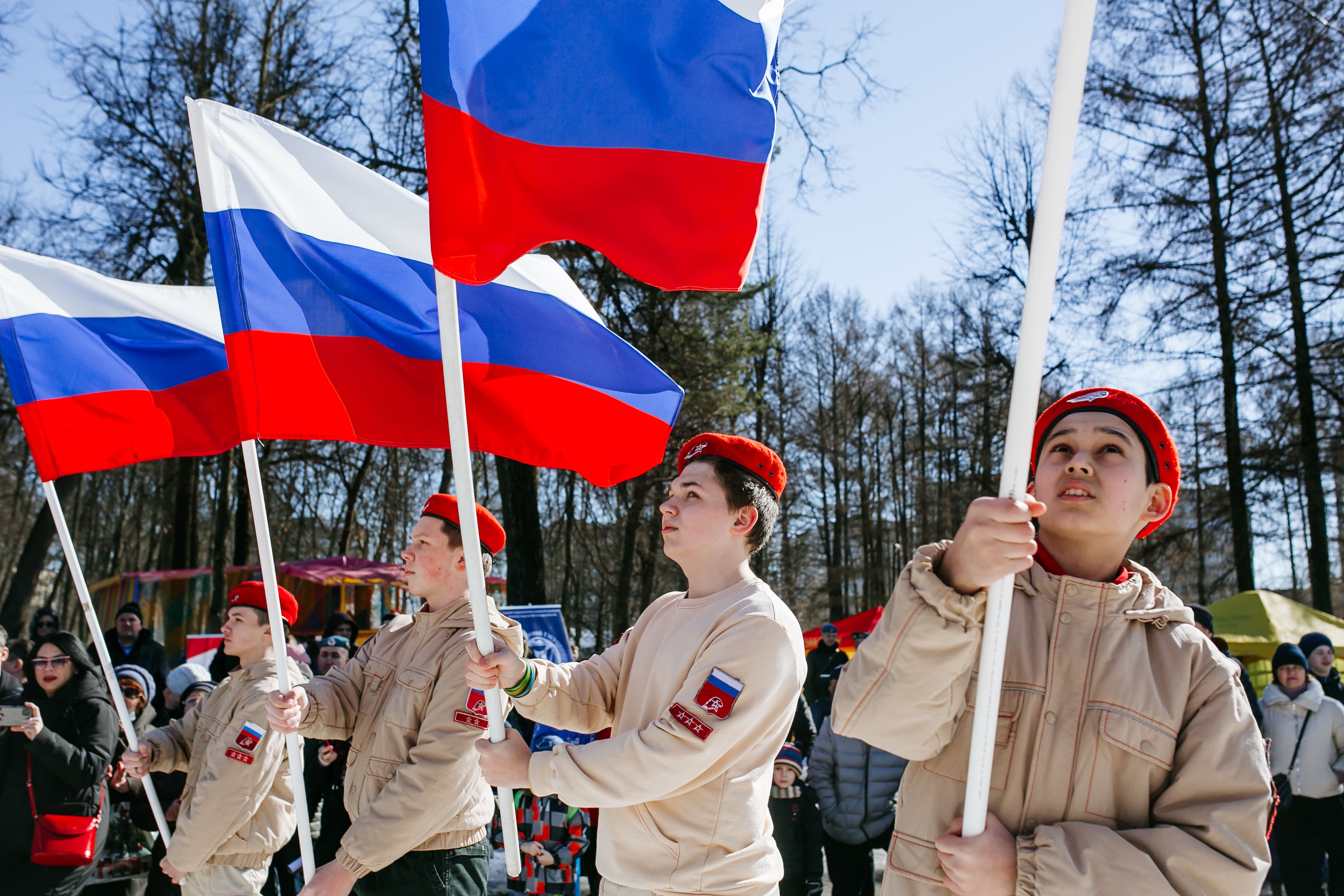В Твери прошла патриотическая акция «Россия – Мы»
