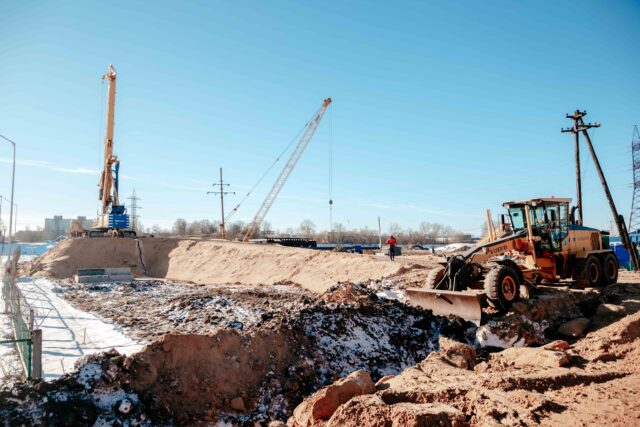 Игорь Руденя посетил площадку строительства Западного моста в Твери Игорь Руденя посетил площадку строительства Западного моста в Твери