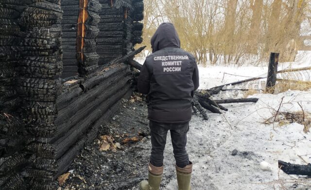 Мужчина погиб на пожаре в жилом доме в Тверской области