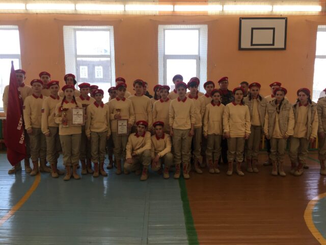 В Тверской области прошли соревнования юнармейцев