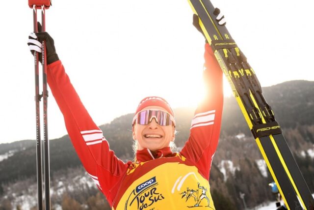 Тверская лыжница Наталья Непряева завоевала "Большой хрустальный глобус" Тверская лыжница Наталья Непряева завоевала "Большой хрустальный глобус"