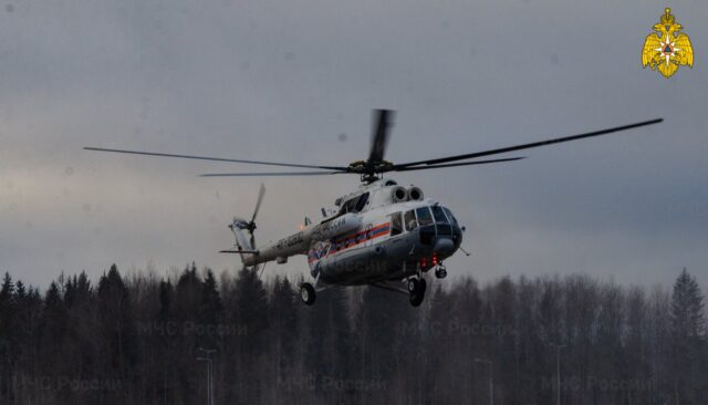 Двух пациентов из районной больницы доставили в Тверь вертолетом
