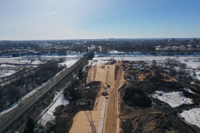 В Твери приступили к сооружению опор Западного моста В Твери приступили к сооружению опор Западного моста