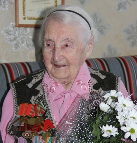 101 год исполнился участнице Великой Отечественной войны Лидии Челноковой