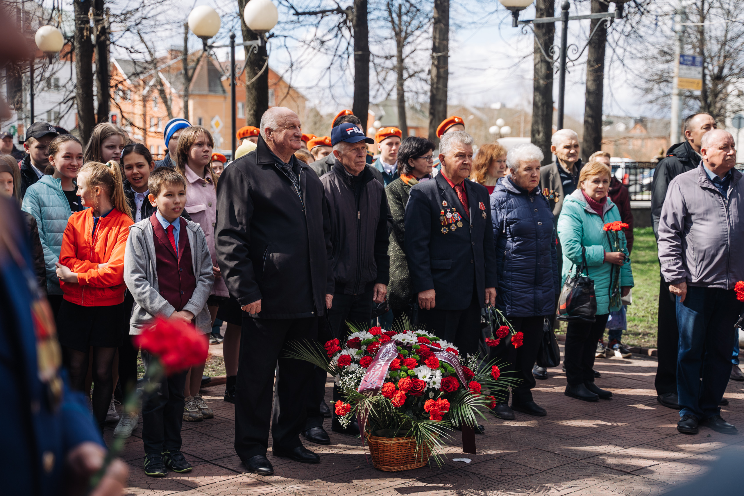 В тверском сквере «Героев Чернобыля» состоялся памятный митинг