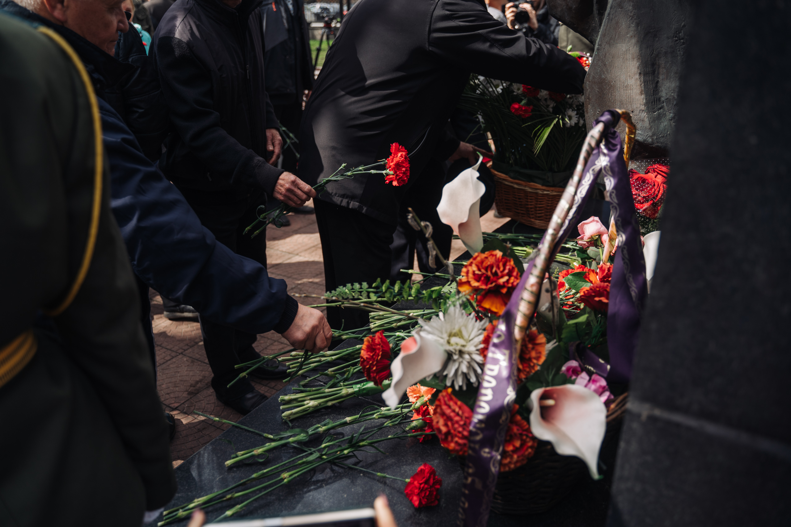 В тверском сквере «Героев Чернобыля» состоялся памятный митинг